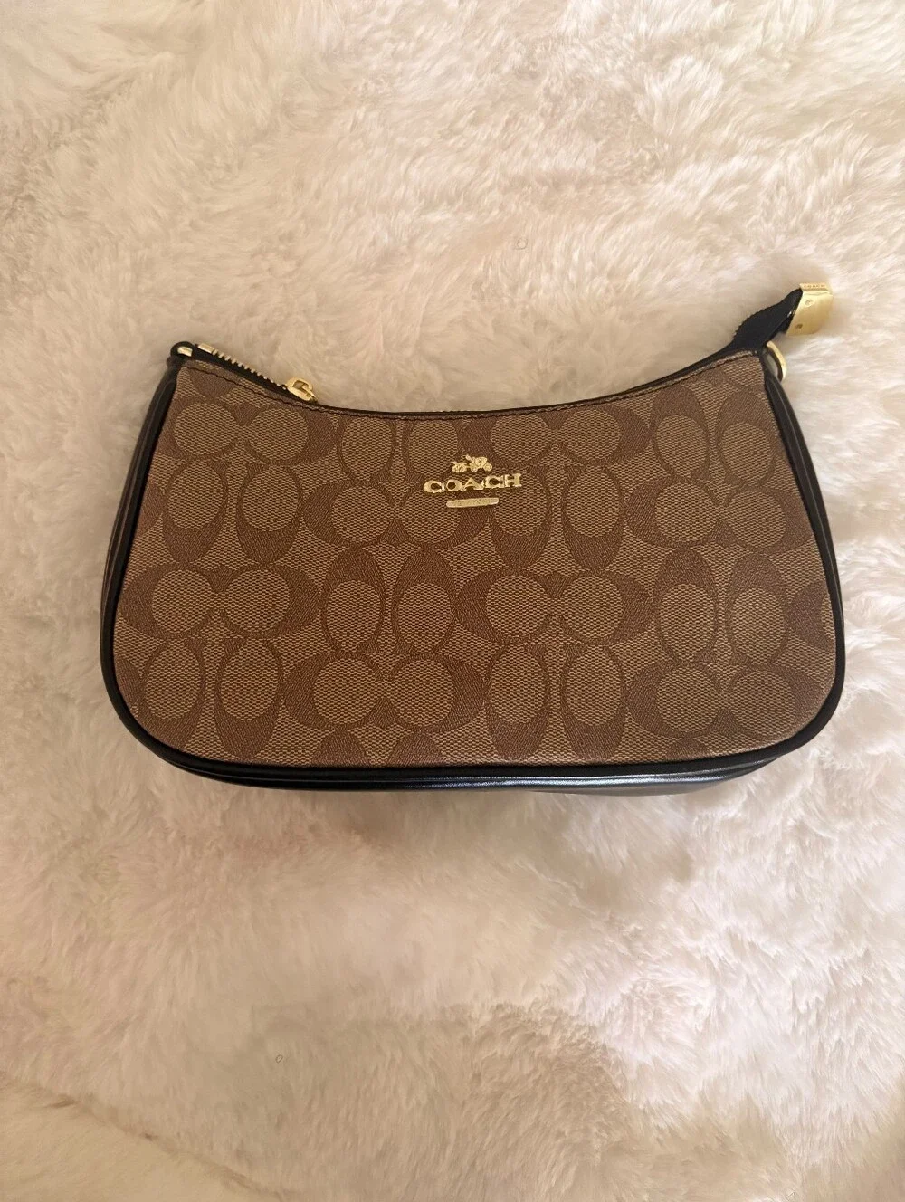 COACH Gold-Tone Zip Pull Accessory - Gold